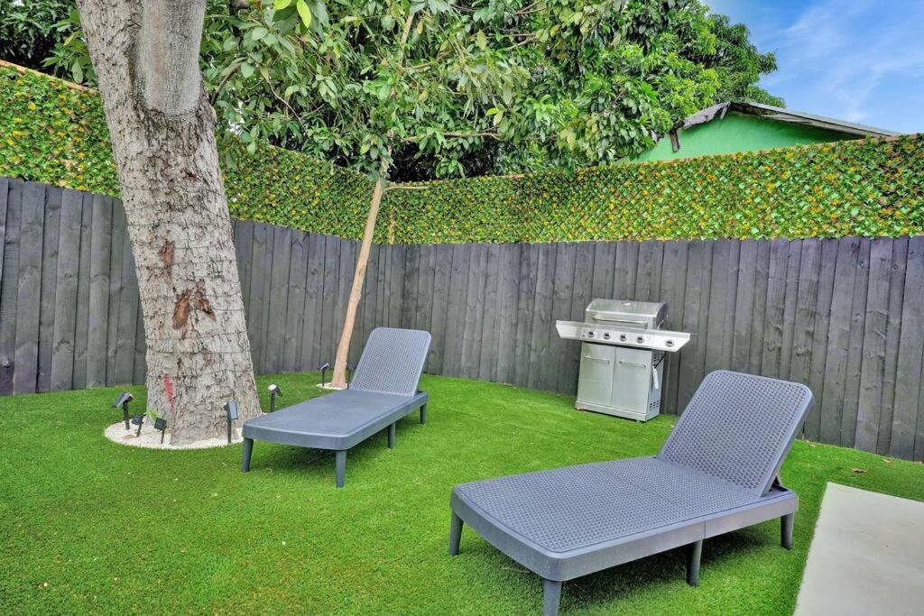 迈阿密Design House -Heated Pool -Big Yard -Gated Parking别墅 外观 照片