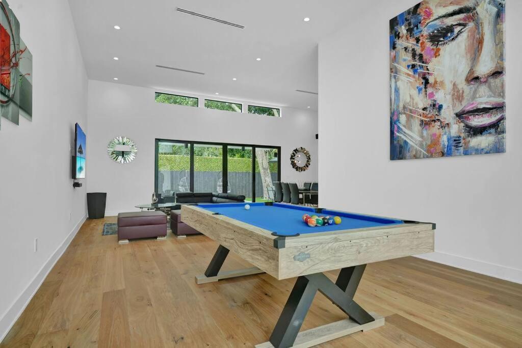 迈阿密Design House -Heated Pool -Big Yard -Gated Parking别墅 外观 照片